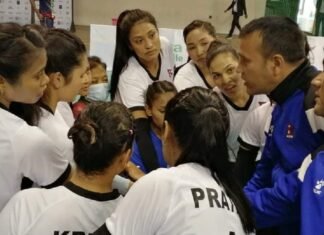 एसियन सिनियर भलिबल सेन्ट्रल जोनः नेपालले उपाधिका लागि उज्वेकिस्तासँग खेल्दै