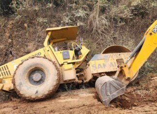 मकवानपुरमा कम्प्याक्टर दुर्घटना हुँदा एक जनाको मृत्यु