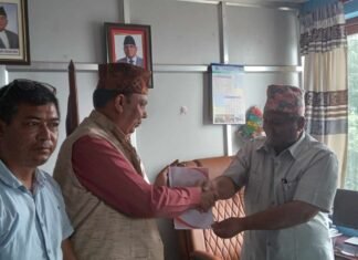 विकास निर्माणका योजना निर्माणमा काँग्रेसले बुझायो नगर प्रमुखलाई ध्यानाकर्षण