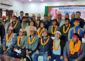 नेपाल निजामती कर्मचारी संगठन मोरङ अध्यक्षमा शालिगराम कोइराला निर्वाचित