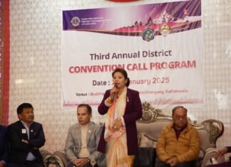 डिष्ट्रिक्ट ३२५ जे नेपालको तेस्रो कन्भेन्सन आगामी वैशाख ६ गते काठमाडौंमा हुने