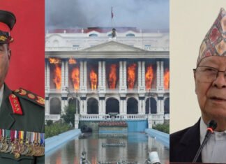 बिजुक्छेको दाबी: सिंहदरबार सेनाबाहेक अरूले जलाउन सक्दैन