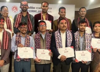 आर्थिक पत्रकारको संस्था सेजनको अध्यक्षमा भट्टराई