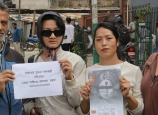 इनिशा बिकका लागि न्याय माग्दै तेस्रोलिङ्गी समुदाय सडकमा