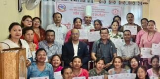 भक्तपुरमा १० दिने नेवारी परिकार तालिम सम्पन्न, मौलिक खानालाई व्यवसायसँग जोड्न आग्रह