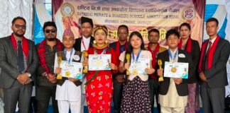 आरक्षण नेसनल स्कुलमा नेसनल प्याब्सन भक्तपुरको एकल गायन प्रतियोगिता सम्पन्न